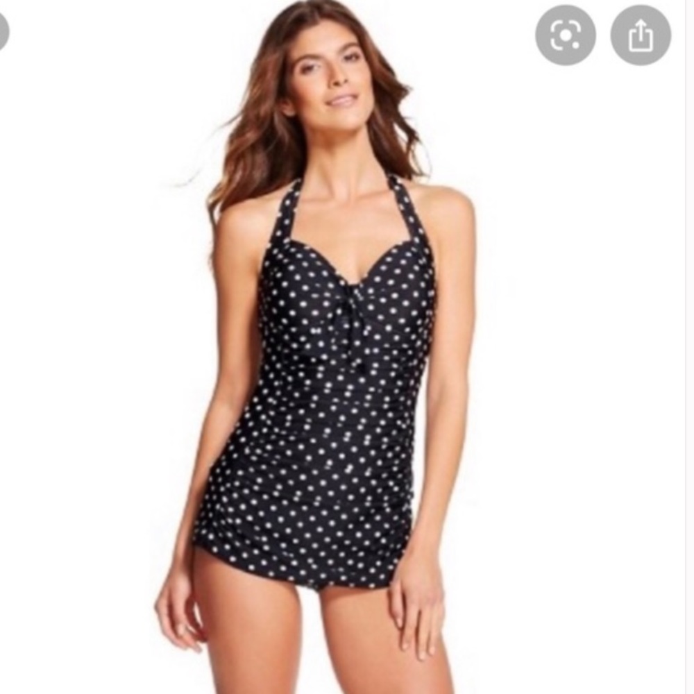 Merona Polkadot Swim Suit
